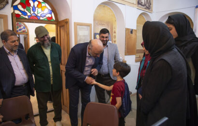 بازدید مجید زین العابدین دبیر جشنواره بین‌المللی‌‌ فیلم‌های کودکان و نوجوانان از کارگاه‌های فیلمسازی هشتمین المپیاد فیلمسازی نوجوانان